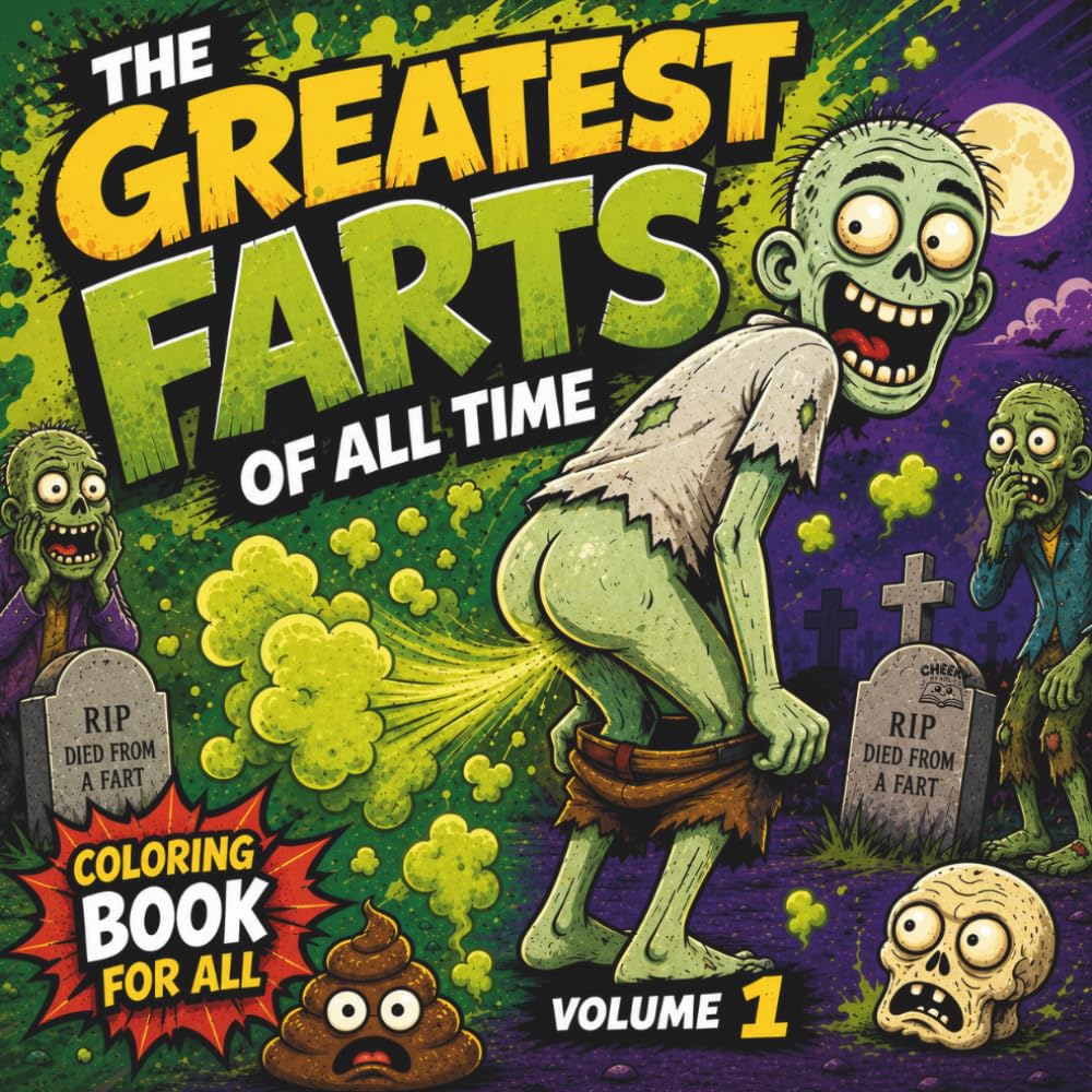 Cover of The Greatest Farts of All Time, Volume 1.